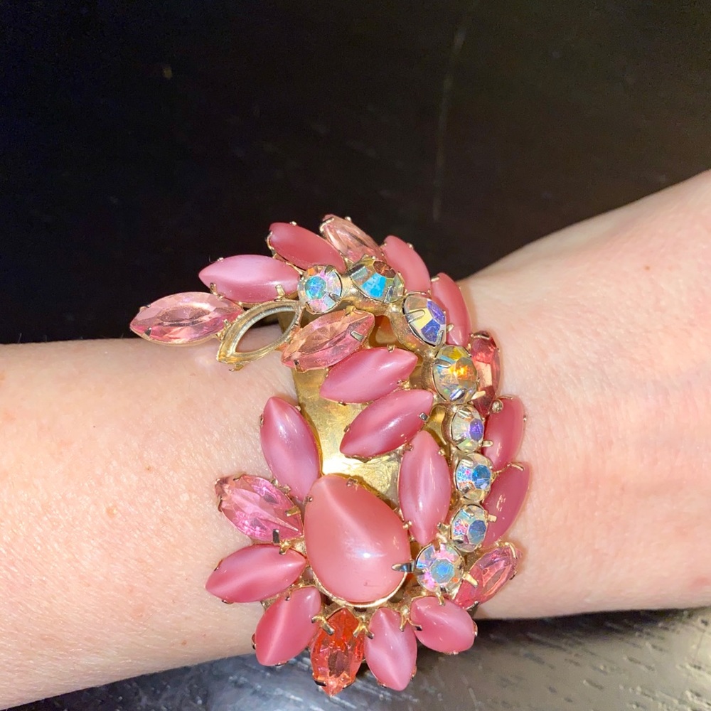 Antique Brooch Turned into Bracelet